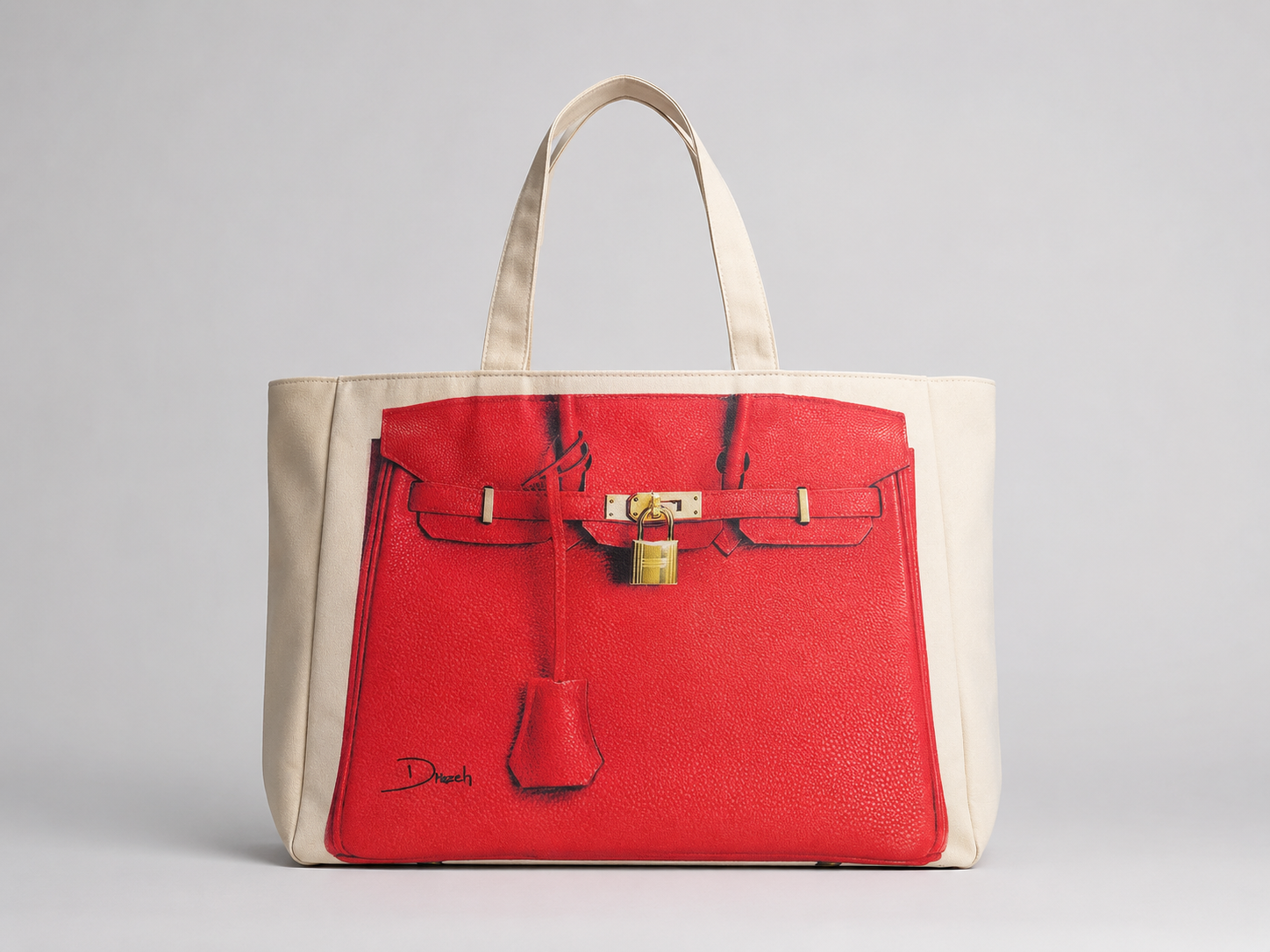 The Everyday Tote - Cherry Red